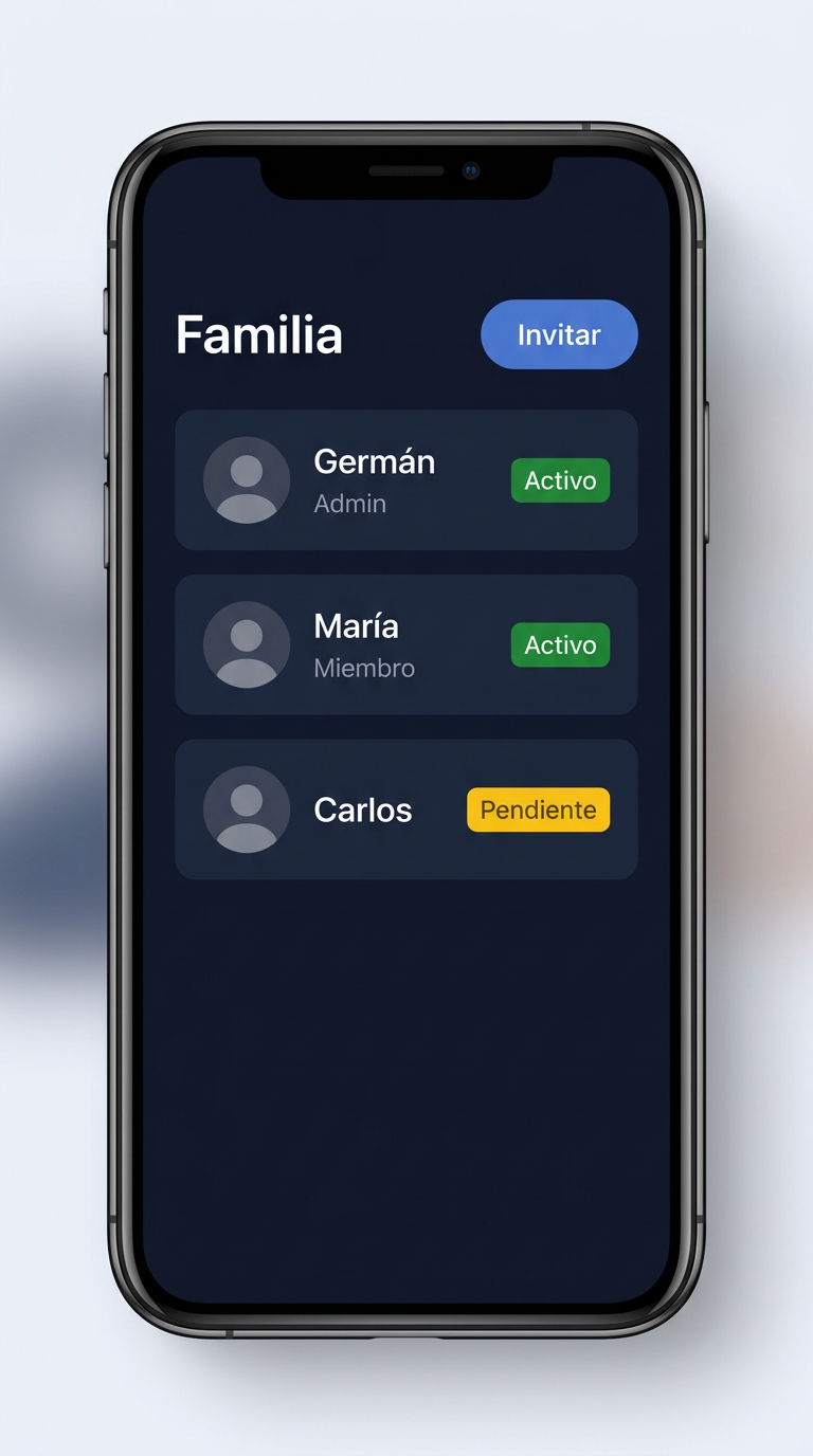 Gestión familiar en CentFi